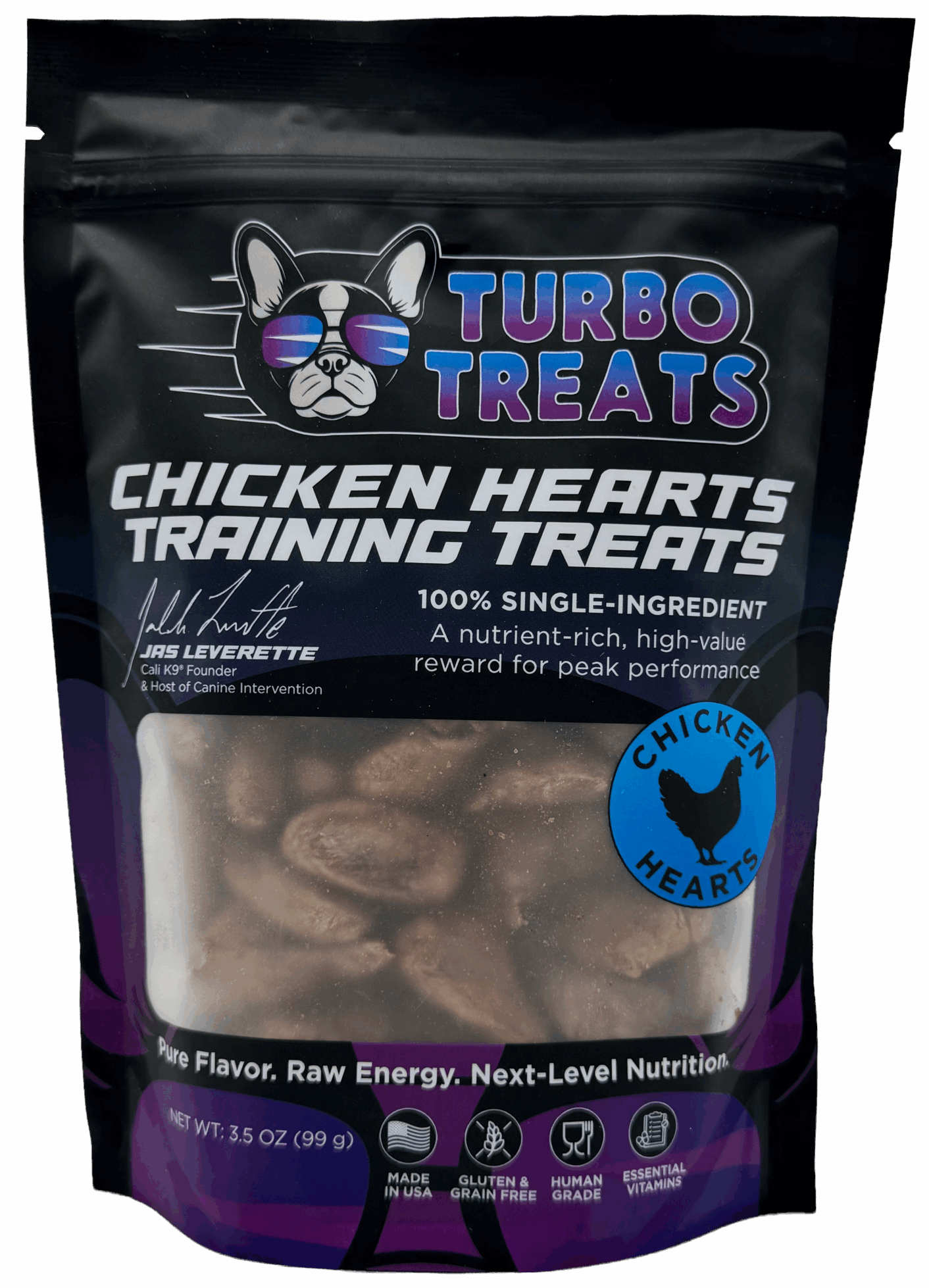 Freeze-dried chicken hearts are nutrient-dense, single-ingredient, high-protein animal organs—one of the cleanest whole-food treats you can give a dog or use as a human-grade macro source.